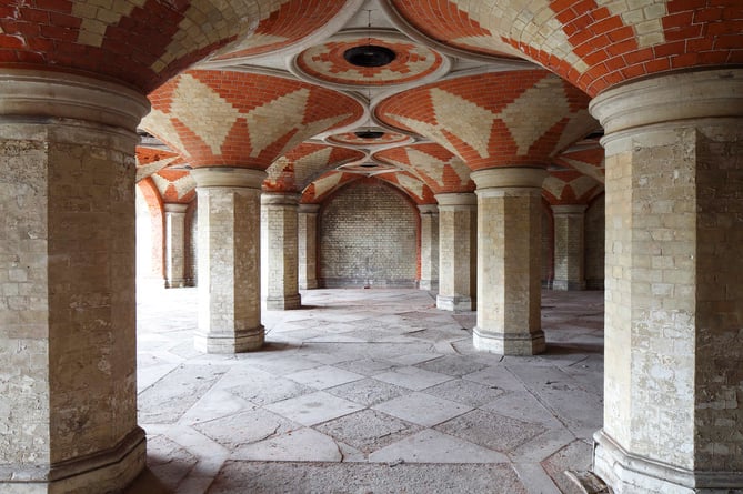 The Crystal Palace Subway, in London, which is being restored with help from an Exmoor blacksmiths.