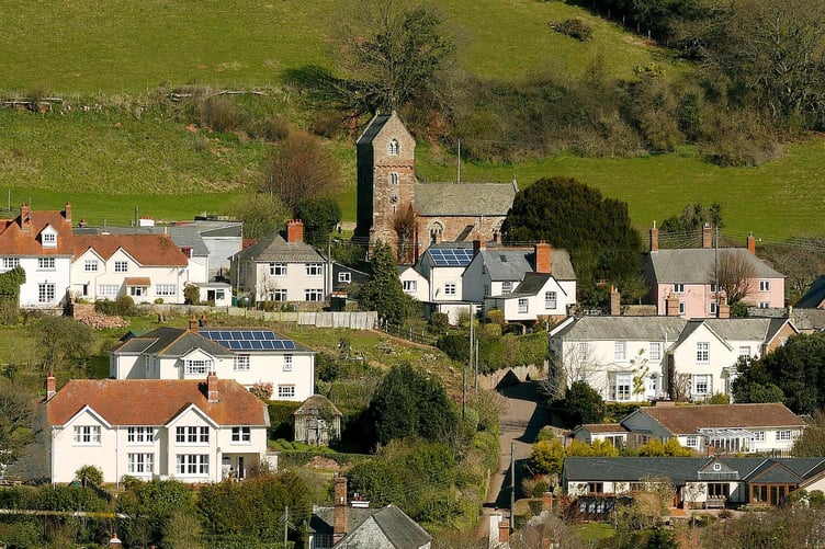 All Saints' Church, in Wootton Courtenay, on Exmoor.