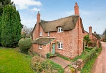Period cottage for sale includes "generous" gardens with Quantocks views 