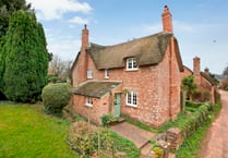 Period cottage for sale with Quantocks views and character features