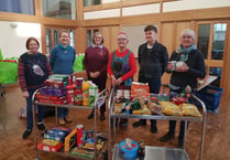 Food cupboard reviews how it is serving West Somerset families