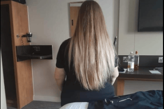 The Little Princess Trust will be given Donna Archer's hair when it is cut for charity on Tuesday.