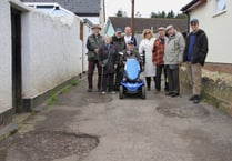 Pensioners in road full of potholes ignored by council
