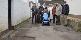Pensioners in road full of potholes ignored by council