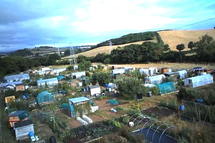 The Williton allotments site.