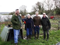 Joy as allotments saved for village