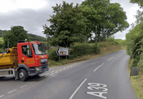 One injured as A39 closed after smash