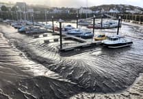 Watchet Marina chokes with mud as boss plans luxury yacht racing across Atlantic