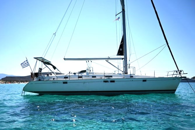 A Beneteau Oceanis 461 yacht similar to one Christopher Odling-Smee plans to race across the Atlantic.