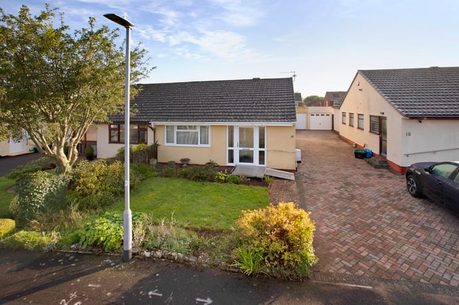 Live close to the foot of the Blackdown Hills in this delightful two-bedroom bungalow