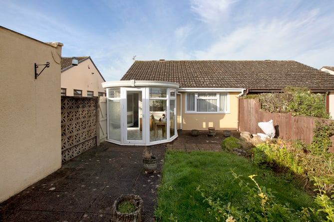 Live close to the foot of the Blackdown Hills in this delightful two-bedroom bungalow