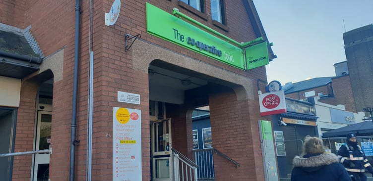The Post Office and Co-op store in Minehead are expected to close this year for a redevelopment of the site.