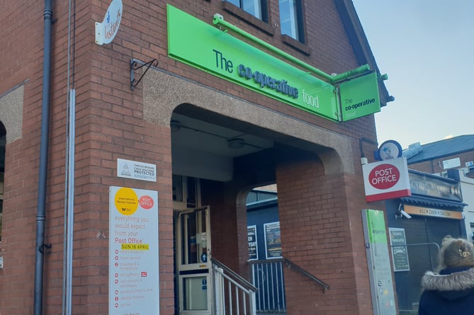 The Post Office and Co-op store in Minehead are expected to close this year for a redevelopment of the site.