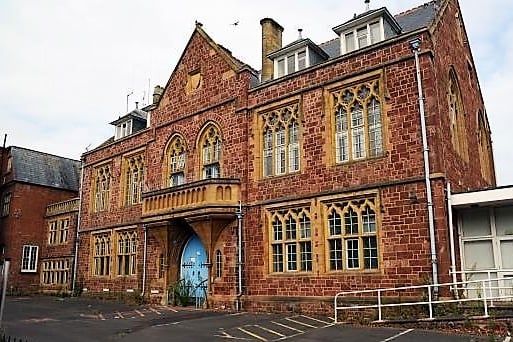 The old Minehead Hospital building.