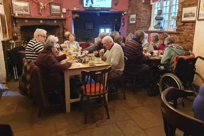 The Lion Inn, Timberscome, is hosting a series of free Lenten Lunches.
