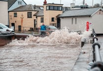 Gallery: Pictures show flooding after high tides in Watchet