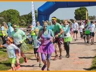 Begin summer with a burst of colour at the St Margaret’s Colour Run