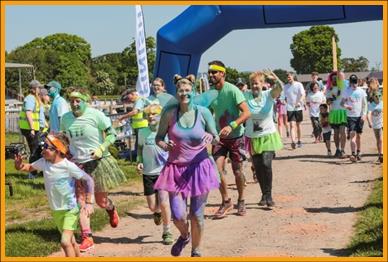 Begin your summer with a burst of colour at the St Margaret’s Colour Run