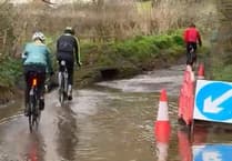 Conditions far from ideal for Minehead Cycling Club's return to the road