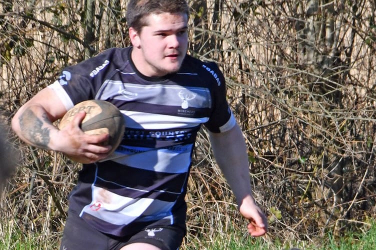 James Hole - scored try for Minehead