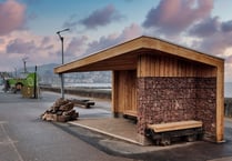 Town welcomes new seafront shelters
