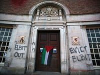 Clean-up of graffiti on County Hall to be paid for by taxpayer