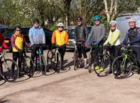 It's Sunday best for Minehead cyclists 