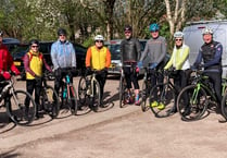 It's Sunday best for Minehead cyclists 