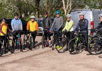 It's Sunday best for Minehead cyclists 
