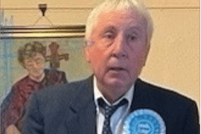 Fred Keen, Reform UK's Parliamentary candidate for the Tiverton and Minehead constituency.