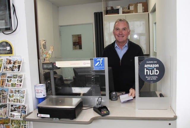 Dulverton postmaster Chris Duberry