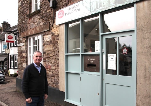  Dulverton postmaster Chris Duberry