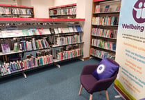 Library purple chair is ‘beacon of safety’ for women and girls