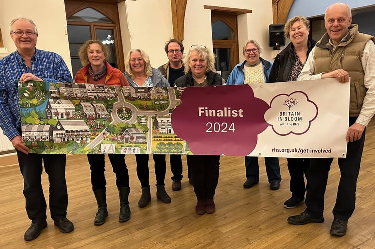 Cannington in Bloom is a national finalist in the 2024 Britain in Bloom competition.