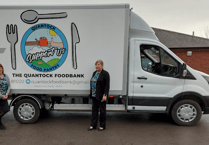 Quantock Foodbank receives £80k electric truck to reach more families in need