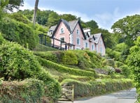 Grade II listed home in North Devon coastline views for sale in Lynton