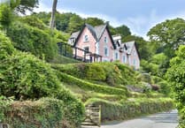 Grade II listed home in North Devon with coastline views for sale in Lynton