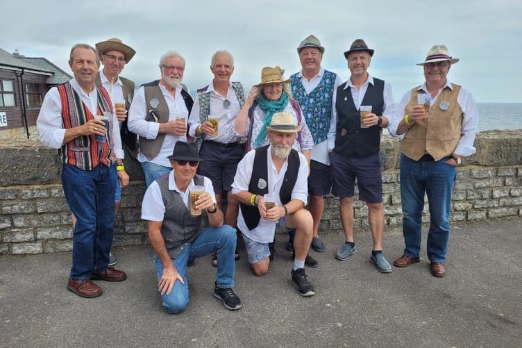 The Jurassixs Shanty Band will be performing at a new Dulverton music festival in May.