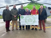 Exmoor man's legacies help helicopter medics and lifeboat charity