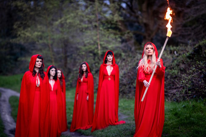 Mediaeval Baebes will be one of the stars of Dunster Winter Festival.