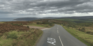 Man killed in A39 motorcycle crash