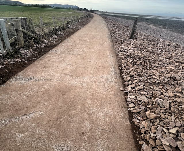 Coast path gets clean sweep - twice