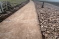 Coast path gets clean sweep - twice