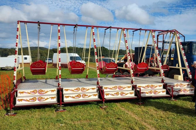A funfair forms part of the entertainment for a weekend of Porlock Shenanigans.