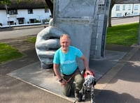 Widower and loyal dog take in Exmoor as part of 3,000-mile walk