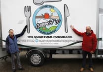 Deputy Lord Lieutenant officially unveils Quantock Foodbank electric van