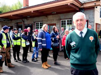 Railway thanks young gardeners