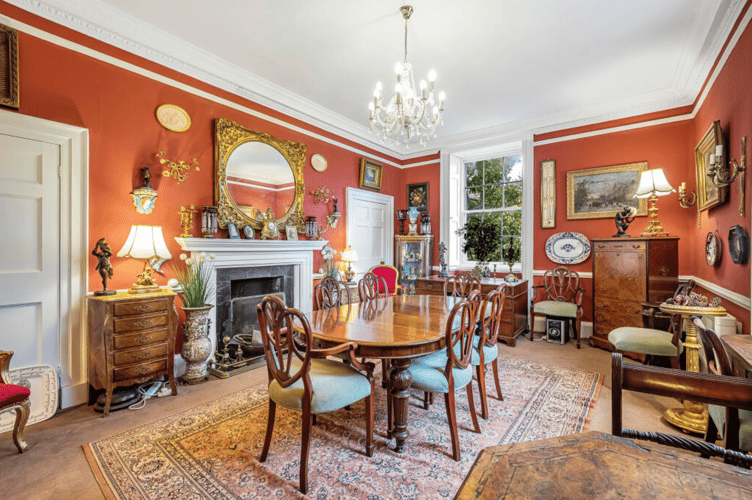 Allerford House, dining room
