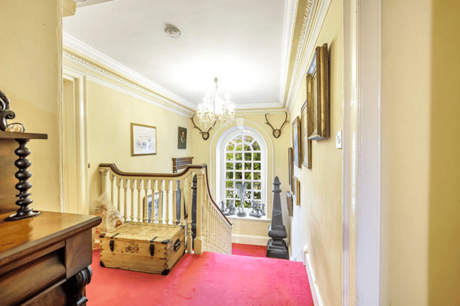 Allerford House, landing and stairs
