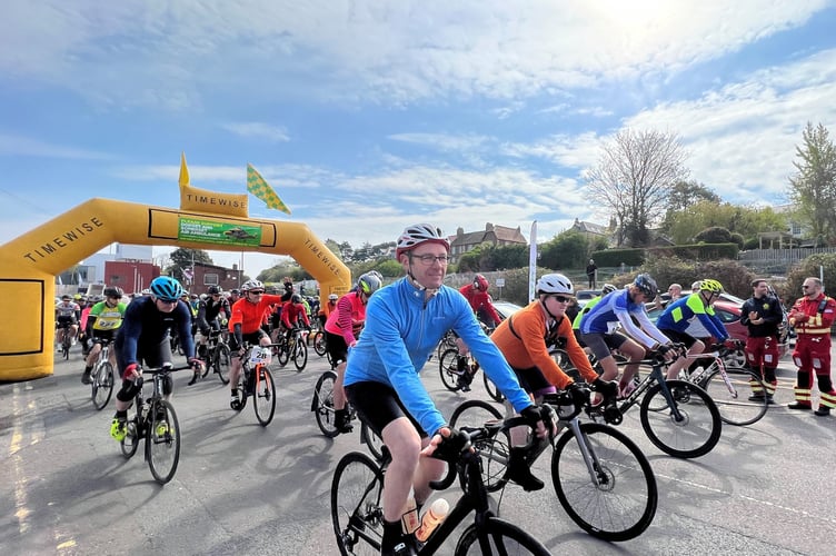 Start of Coast to Coast at Watchet Harbour